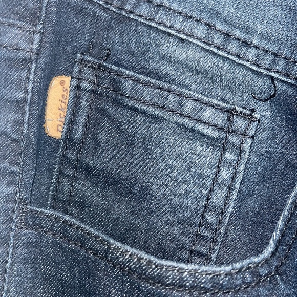 DICKIES Men’s Size 31 Black Skinny Jeans with Faded Dusted White Design NWOT $ - Picture 9 of 16